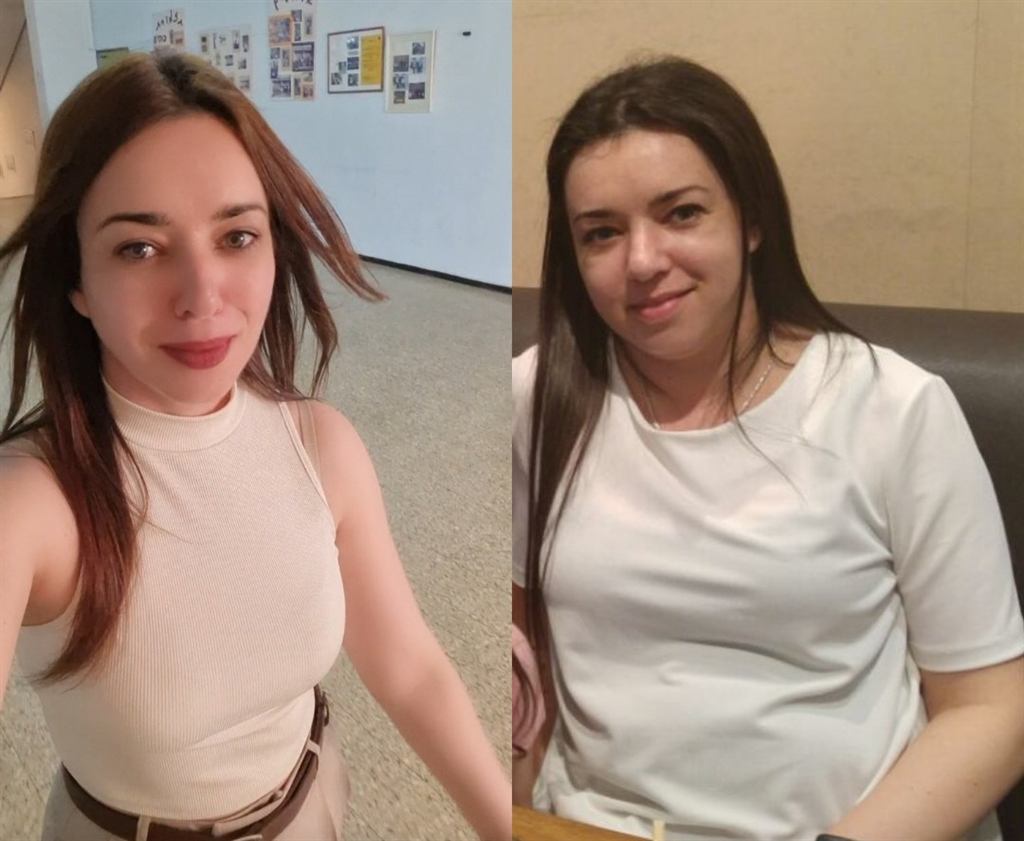 Tania, before and after